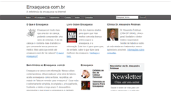 Desktop Screenshot of enxaqueca.com.br